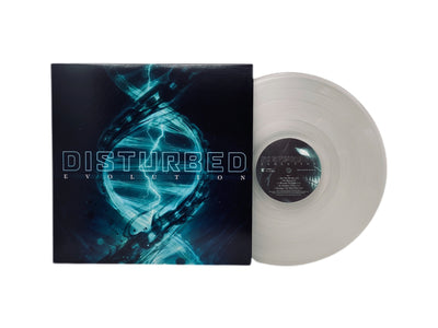 Disturbed - Evolution (Limited Edition Clear Colored Vinyl) - Pale Blue Dot Records