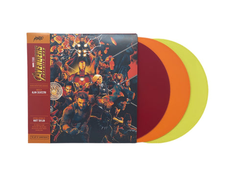 Avengers: Infinity War (Limited Edition 180 Tri-Colored 3x Vinyl) - Pale Blue Dot Records
