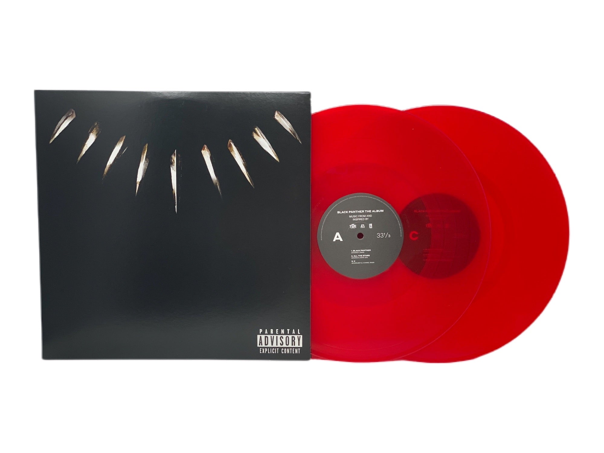 BLACK PANTHER - THE ALBUM [Kendrick Lamar/Exclusive Red LP] VINYL